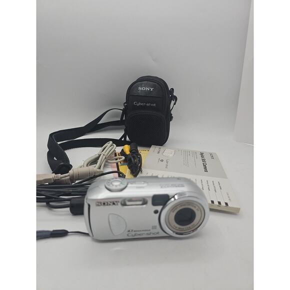 Sony Other - Sony Cybershot DSC-P73 4.1MP Smart Zoom VX Digital Camera W Case Untested